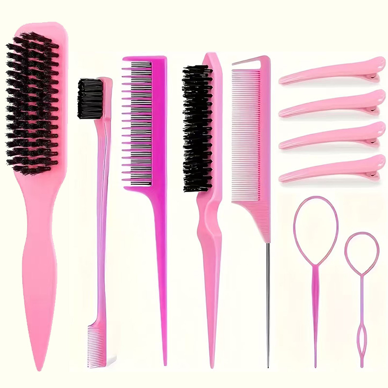 Shaving Brush Set - 11 Pcs Set Sikat Rambut Sikat