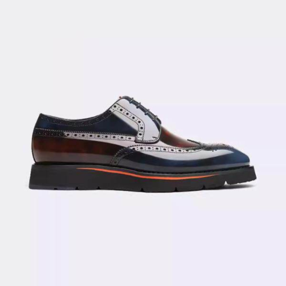 Men'S Grooming And Style - Sepatu Brogue Kulit Asli Pria Warna