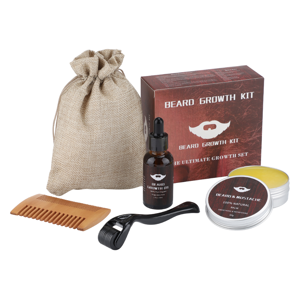 Men'S Grooming Products Kit - Kit pertumbuhan jenggot untuk pria penumbuh