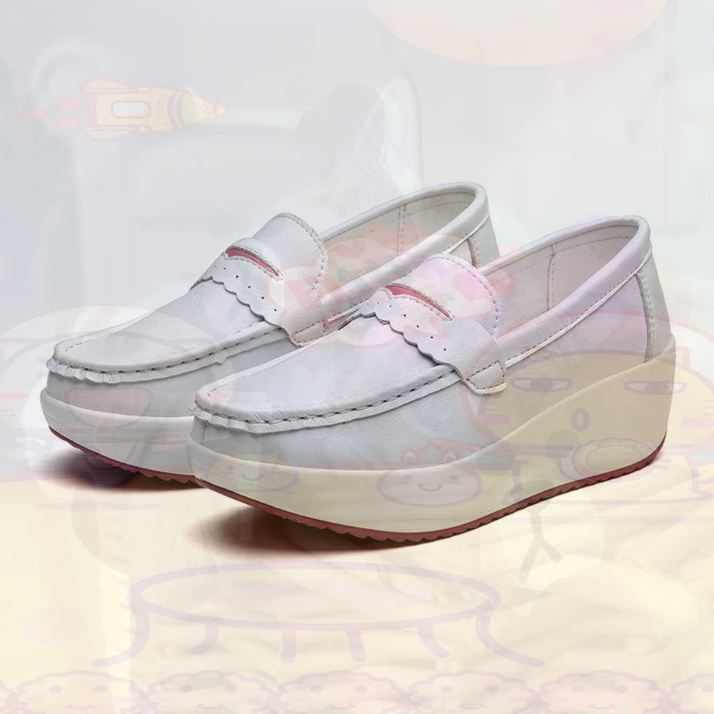 Men'S Grooming Experience - Plataform Sepatu Kets Merah Muda Musim