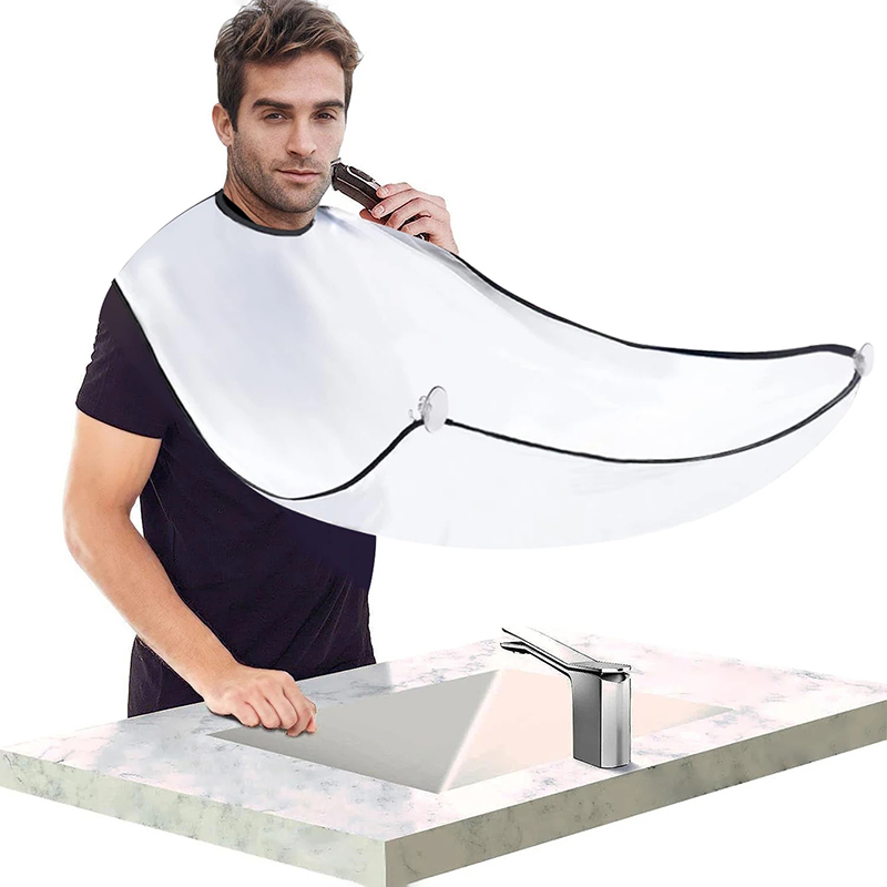 Men'S Grooming Mirror - 1pcs Apron Cukur Jenggot Pria, Bib