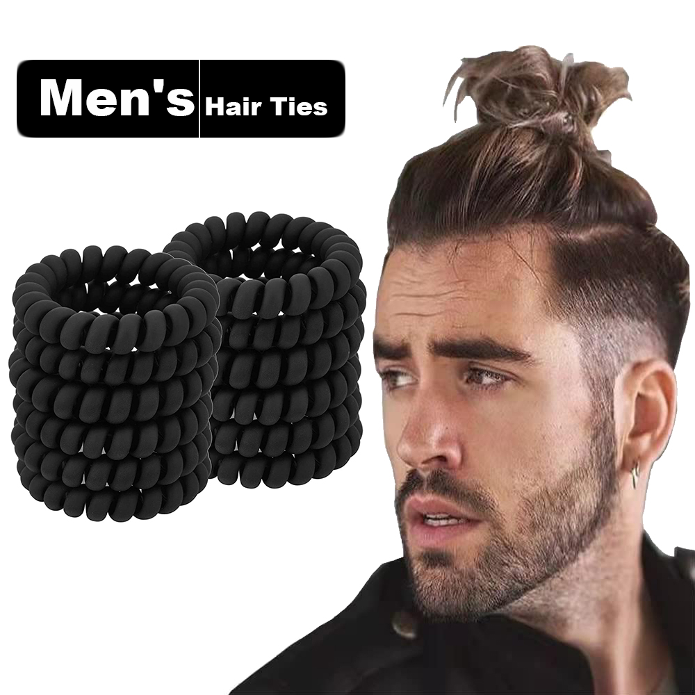 Ikatan Rambut Spiral Hitam Mat - Men'S Grooming Tape ulasan dan harga