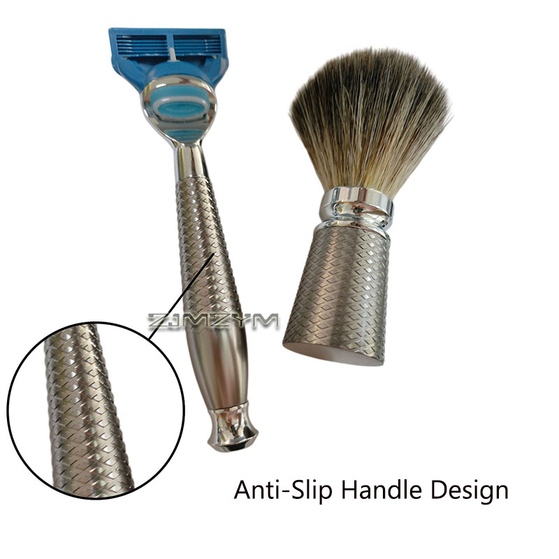 4Pcs Set Peralatan Cukur Pria  - Shaving Brush Set ulasan dan harga