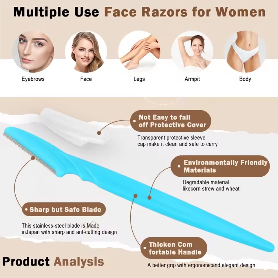 5/10/30/40pcsbrow Razor dan Pi - Men'S Grooming Tape ulasan dan harga