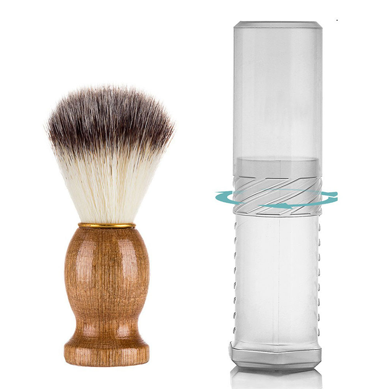 Tempat sikat cukur Travel untu - Shaving Brush Set ulasan dan harga