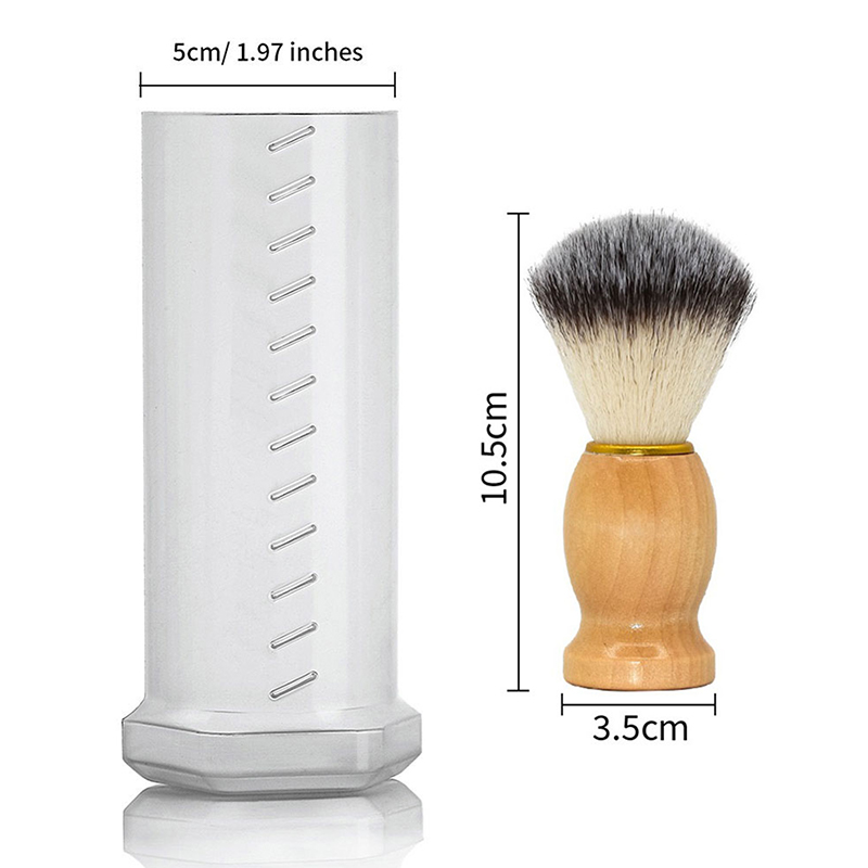 Tempat sikat cukur Travel untu - Shaving Brush Set ulasan dan harga