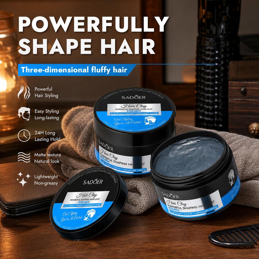 Clay Penata Rambut Matte Daya  - Men Grooming Usa ulasan dan harga