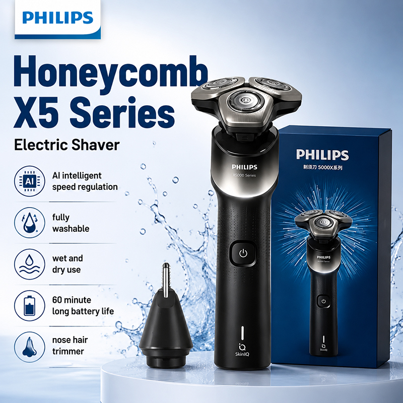 Philips XQ523 Alat Cukur Elekt - Mens Grooming Kit Philips ulasan dan harga