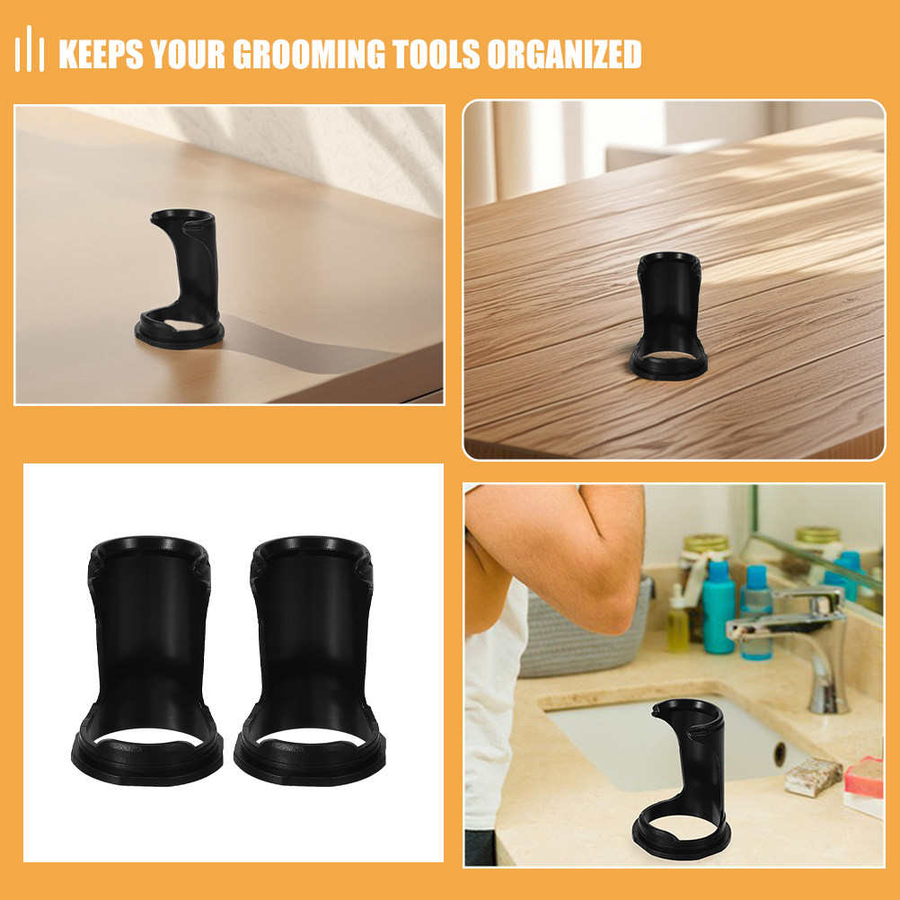 2Pcs Penyangga Sikat Cukur Pla - Men Grooming Usa ulasan dan harga