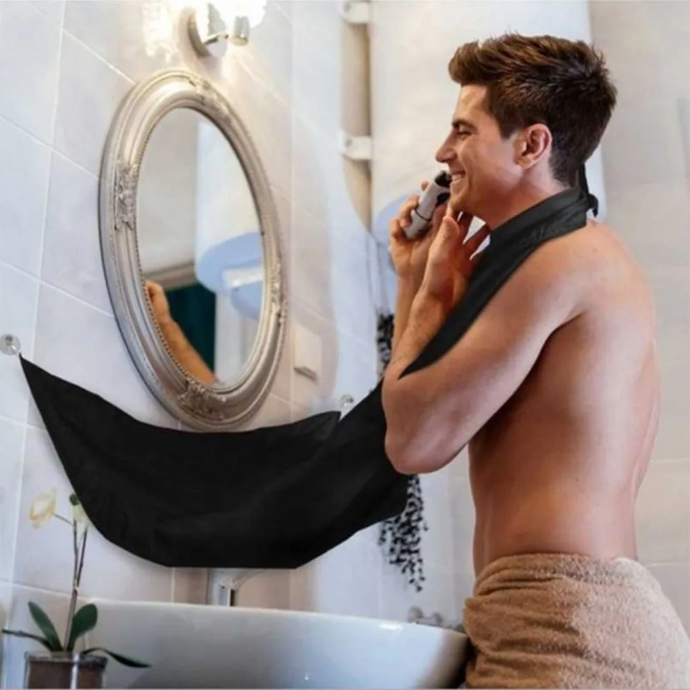 Celemek Penahan Bulu Jenggot A - Men'S Grooming Mirror ulasan dan harga