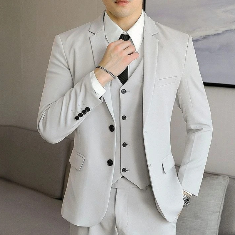 Jaket Blazer Pria Gaya Korea S - Men'S Grooming And Style ulasan dan harga