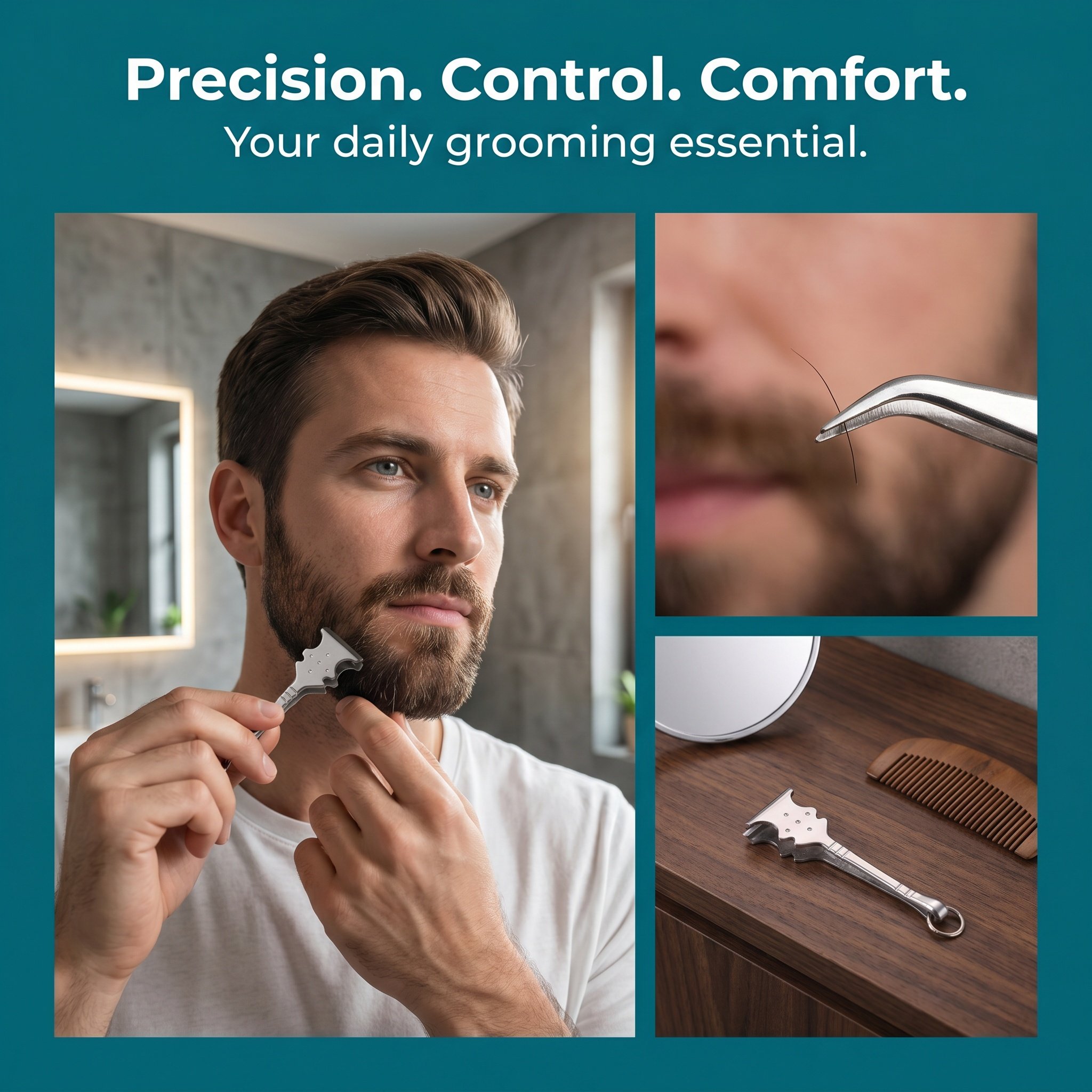 Pinset Jenggot Bentuk Gitar da - Men'S Grooming Tips ulasan dan harga
