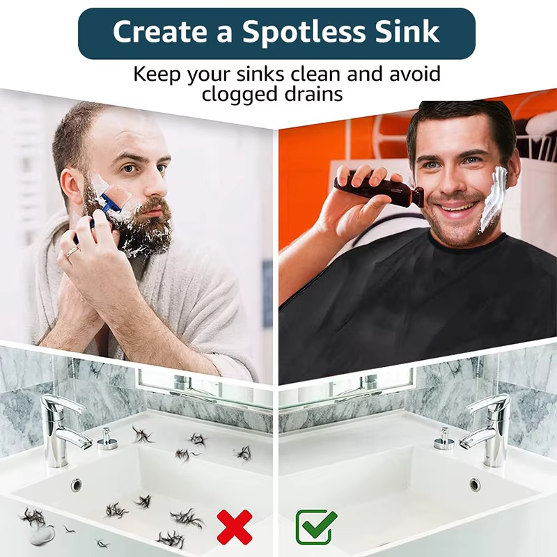 1pcs Apron Cukur Jenggot Pria, - Men'S Grooming Mirror ulasan dan harga