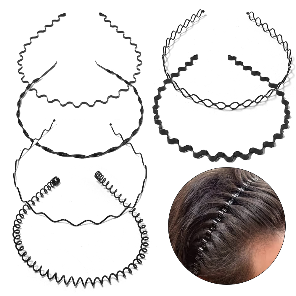 6 Buah Ikat Rambut Logam Modis - Men'S Grooming Tape ulasan dan harga